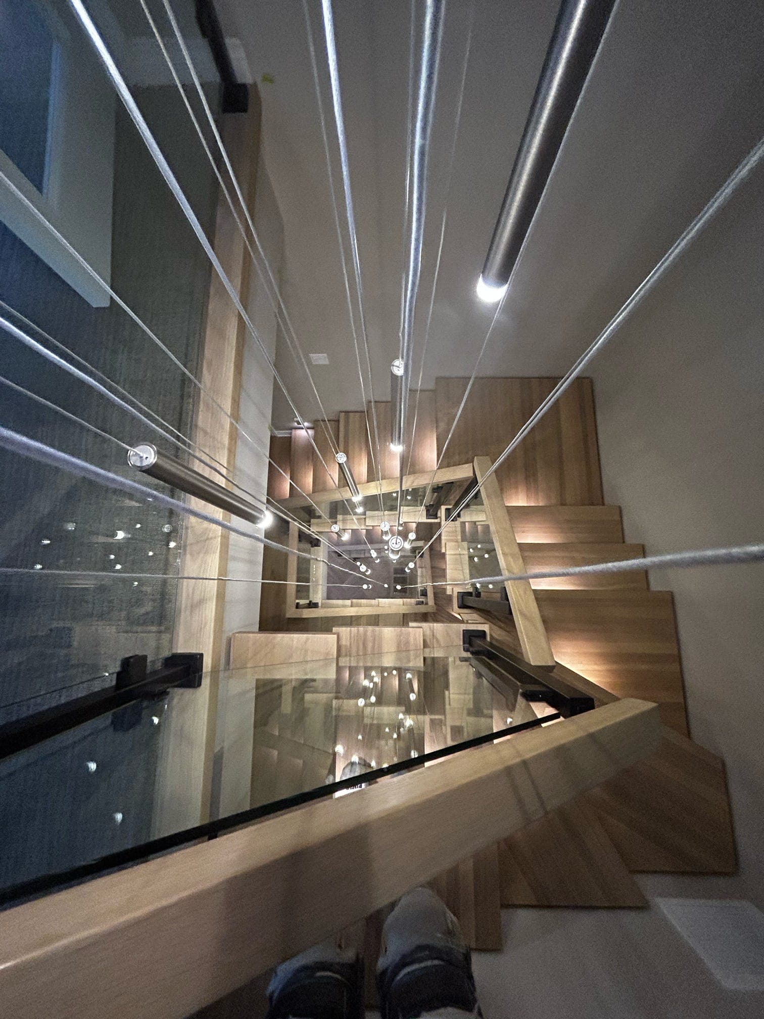 Escalier & éclairage